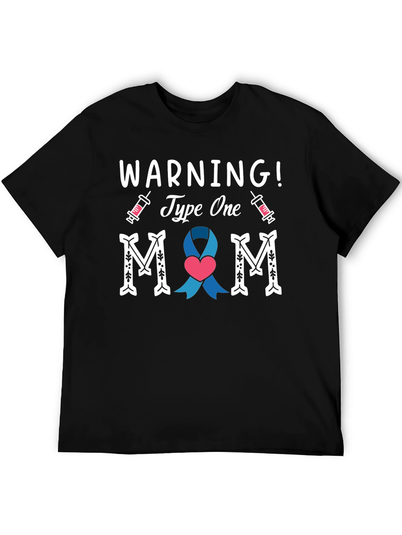 Type One Mom T-Shirt - Diabetes Awareness Tee
