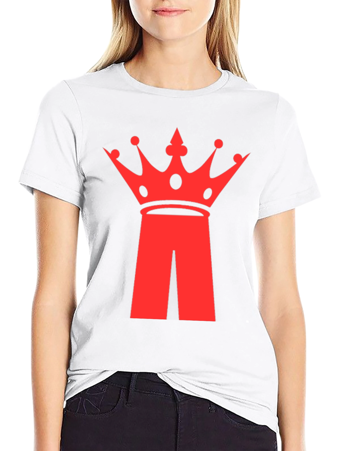 Crown Logo Black T-Shirt