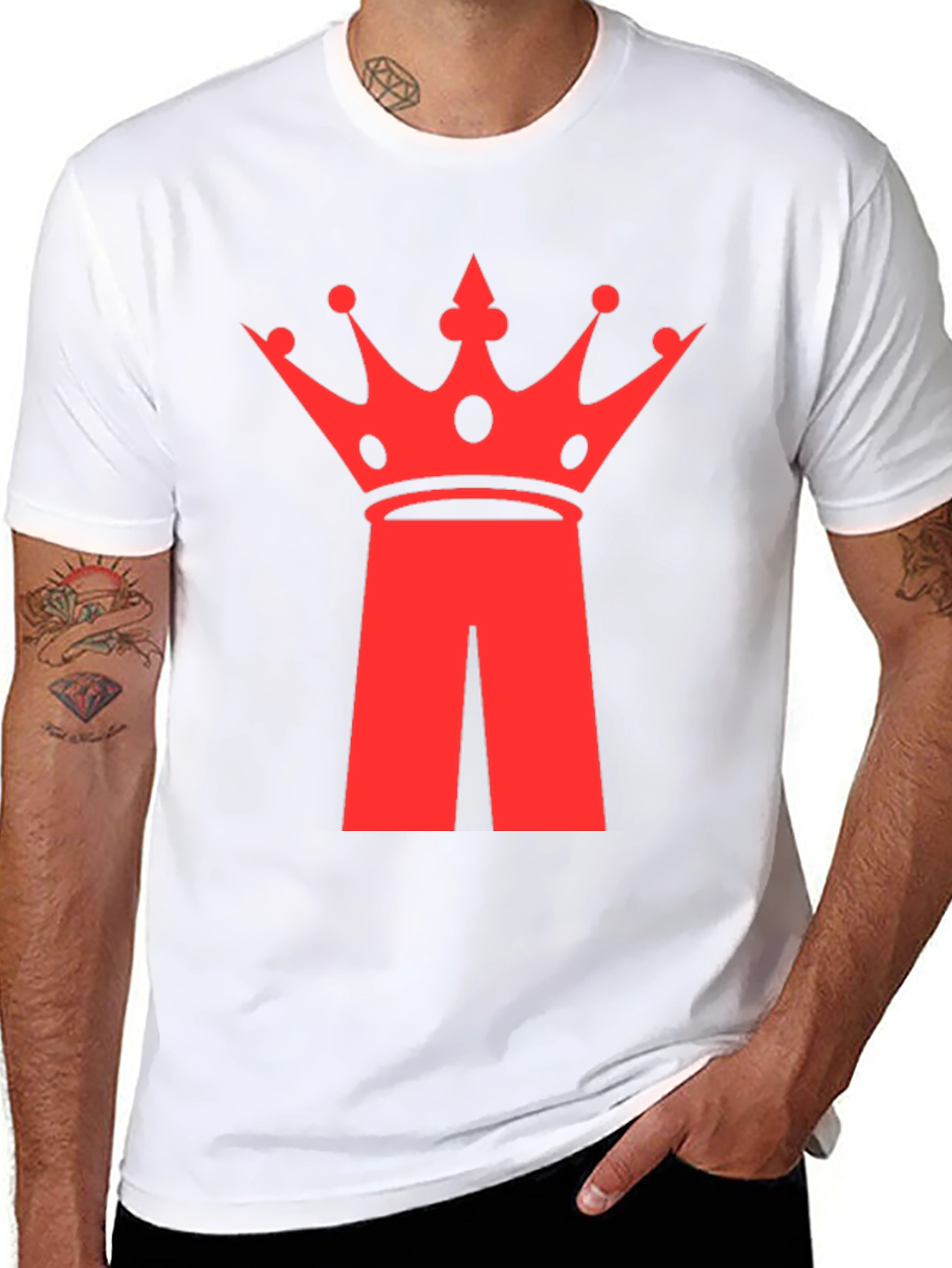 Crown Logo Black T-Shirt
