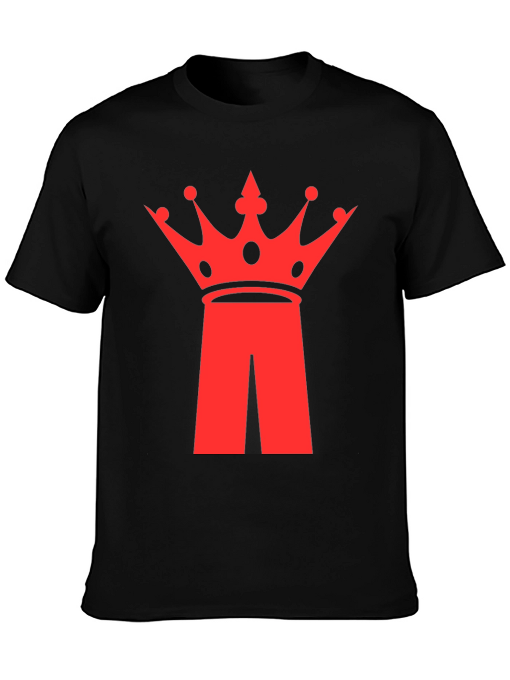 Crown Logo Black T-Shirt