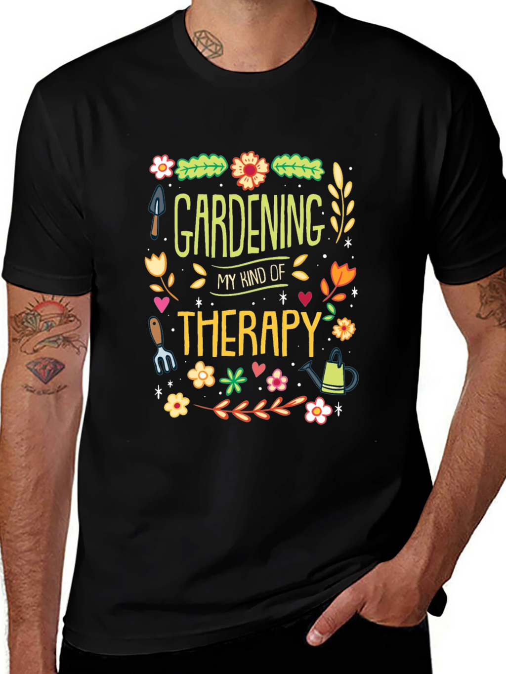 Gardening Therapy T-Shirt
