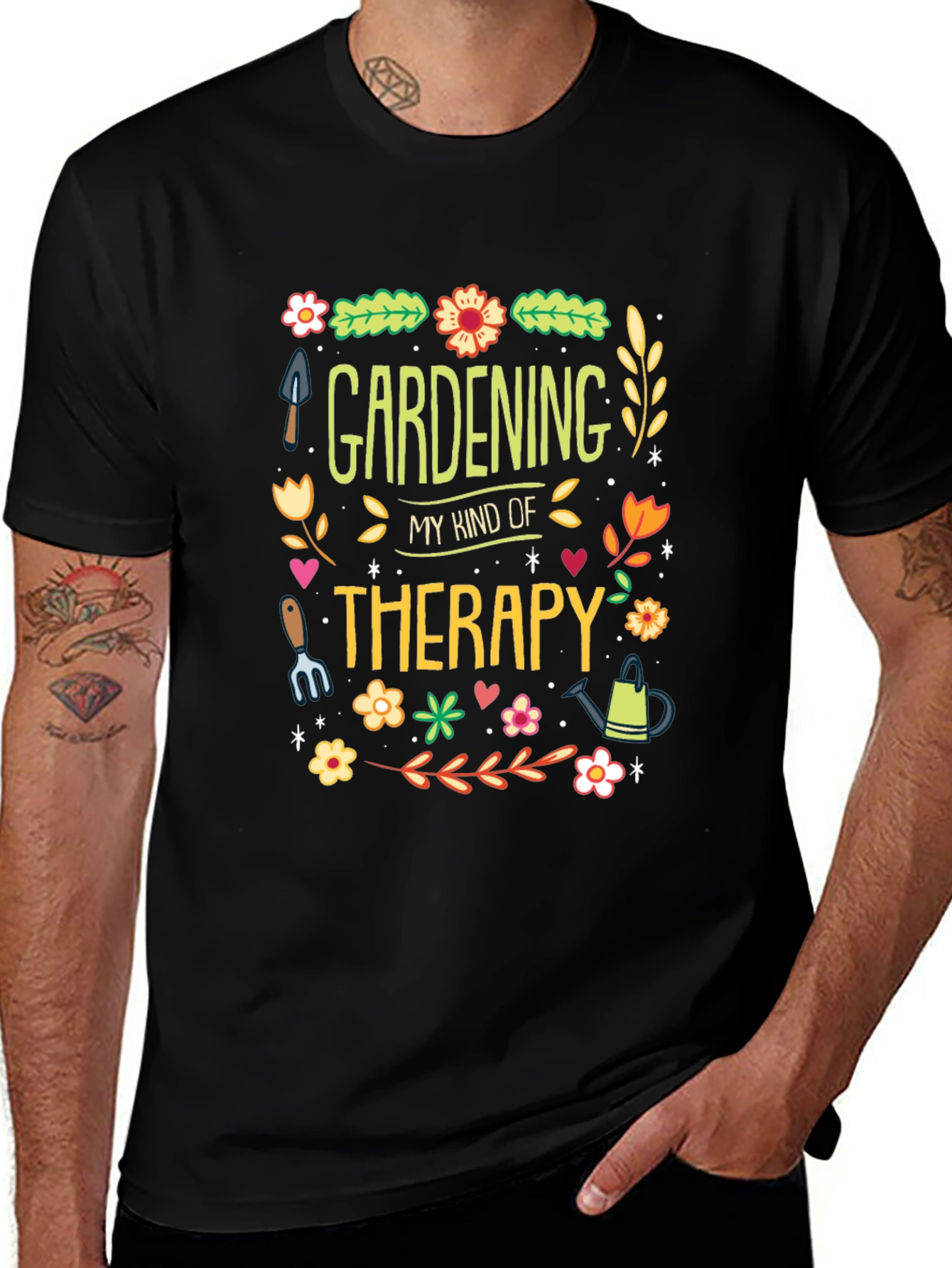 Gardening Therapy T-Shirt