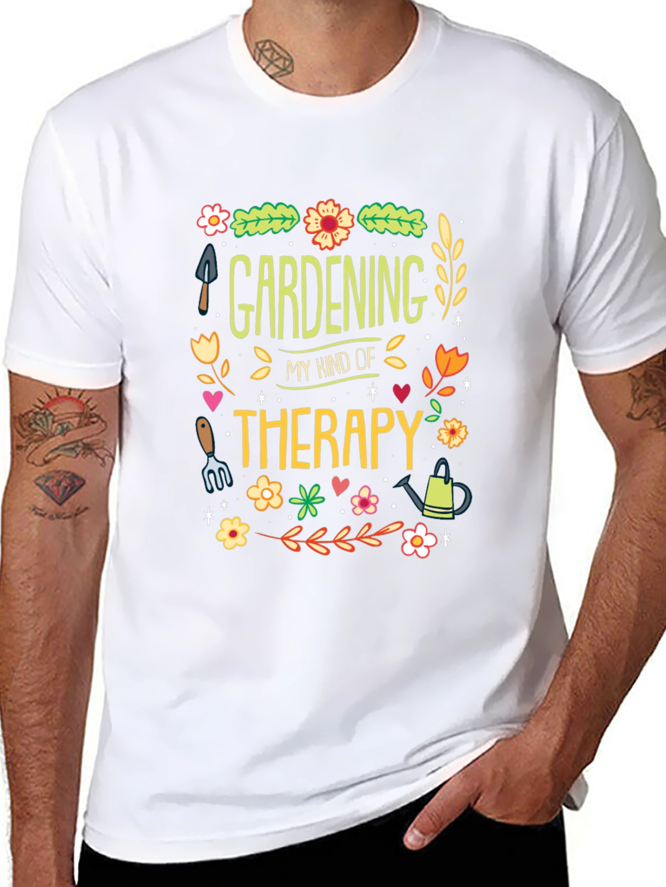 Gardening Therapy T-Shirt