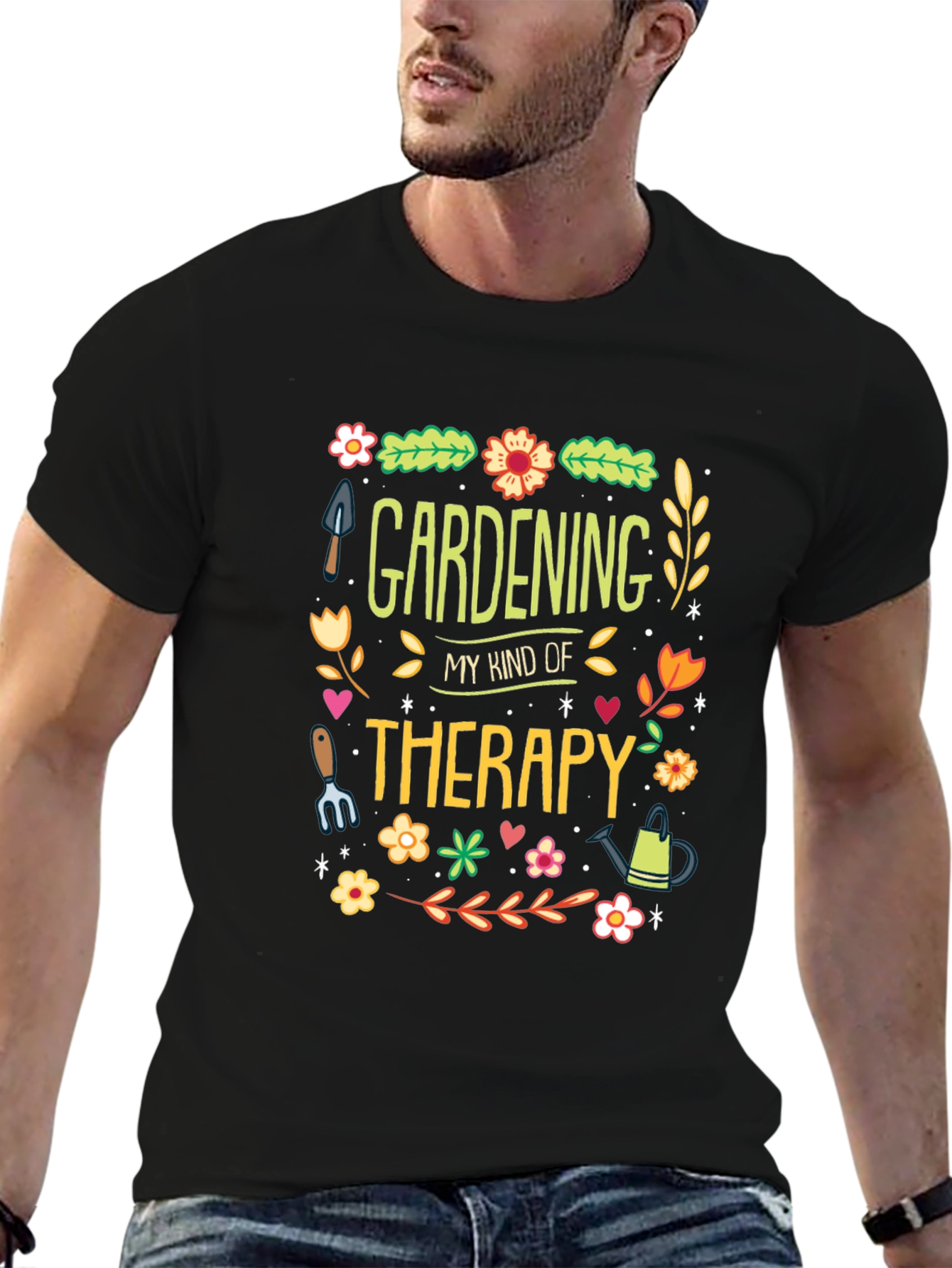 Gardening Therapy T-Shirt