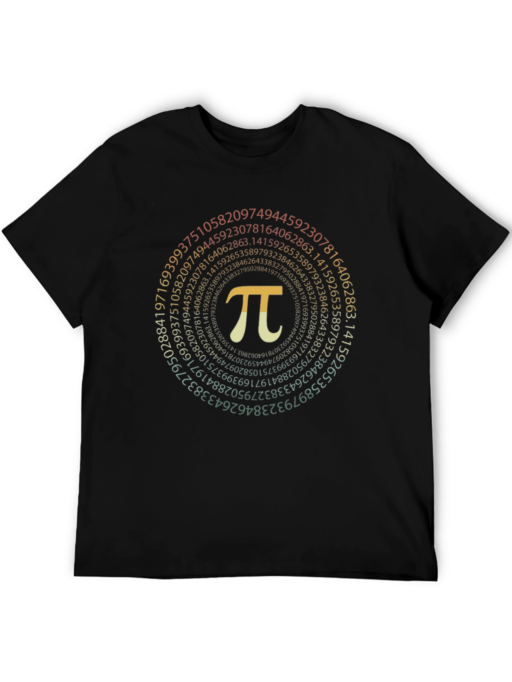 Pi Symbol Graphic Tee - Math Lovers Shirt