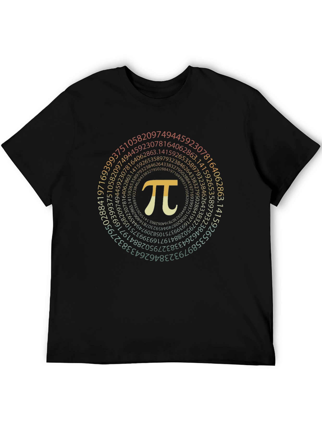 Pi Symbol Graphic Tee - Math Lovers Shirt