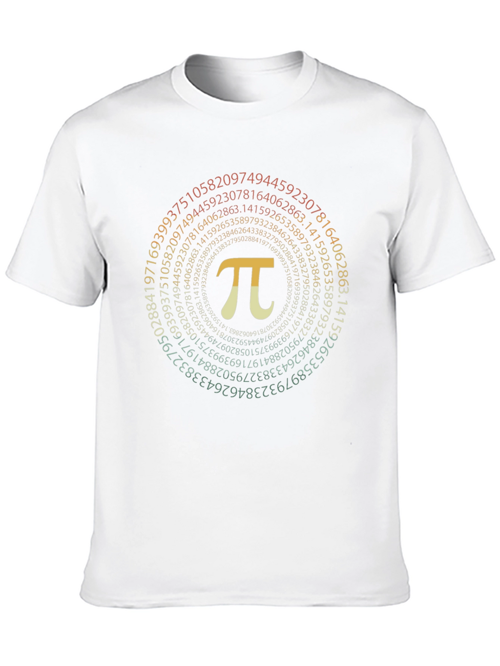 Pi Symbol Graphic Tee - Math Lovers Shirt