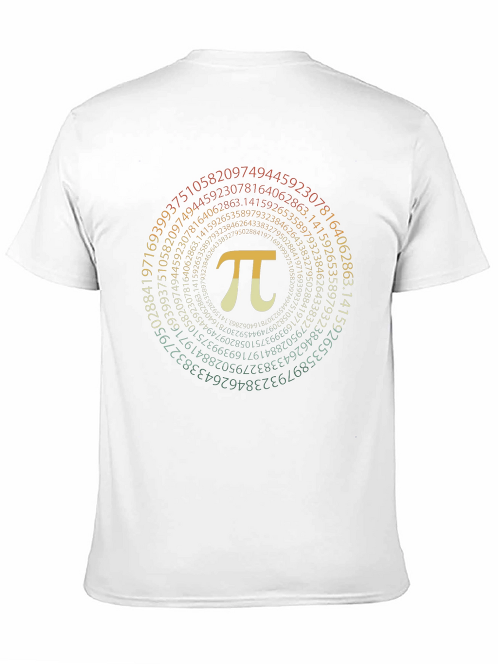 Pi Symbol Graphic Tee - Math Lovers Shirt