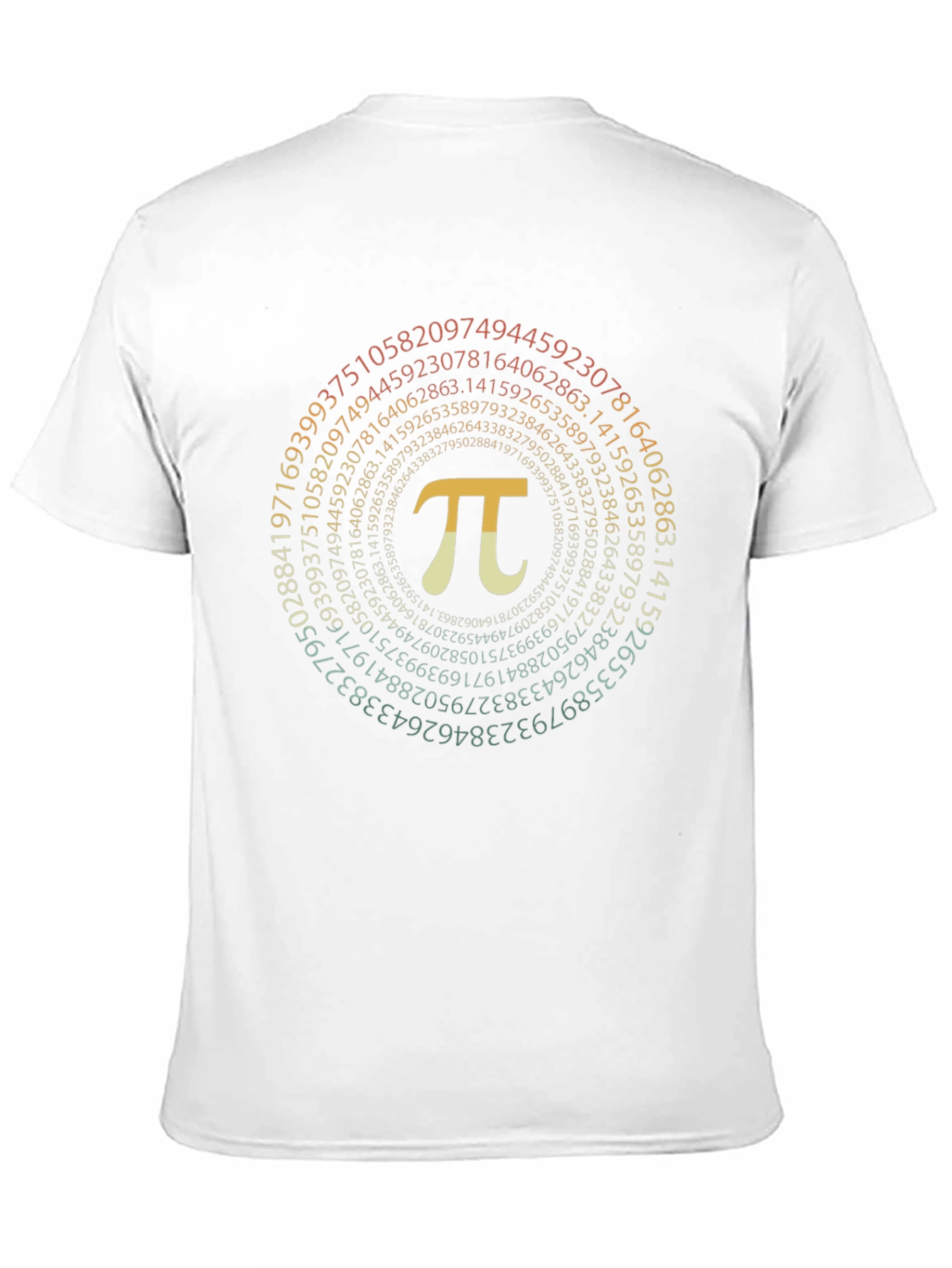 Pi Symbol Graphic Tee - Math Lovers Shirt