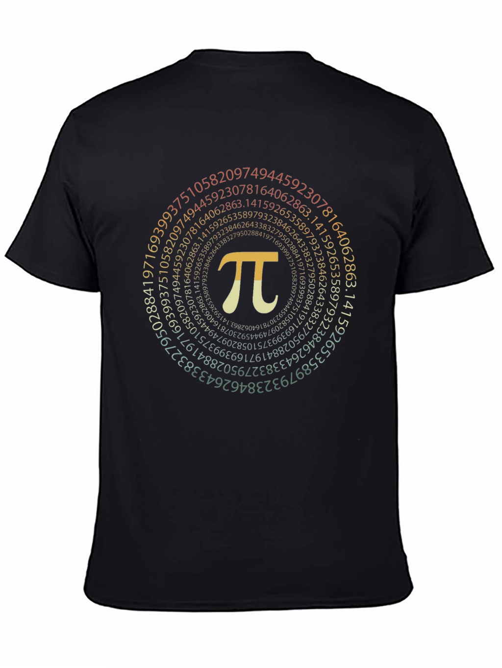 Pi Symbol Graphic Tee - Math Lovers Shirt