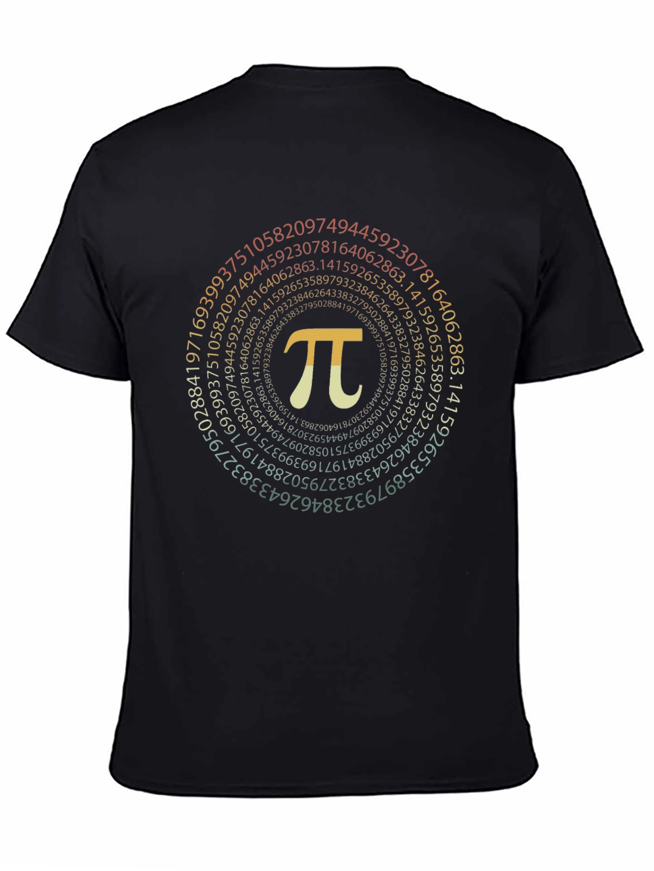 Pi Symbol Graphic Tee - Math Lovers Shirt
