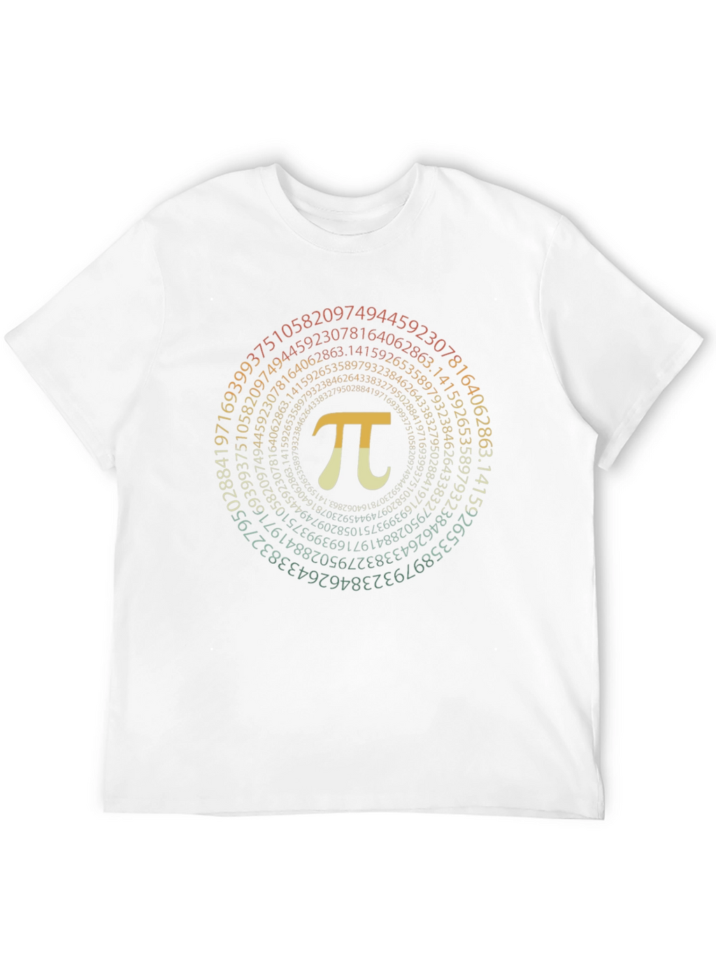 Pi Symbol Graphic Tee - Math Lovers Shirt