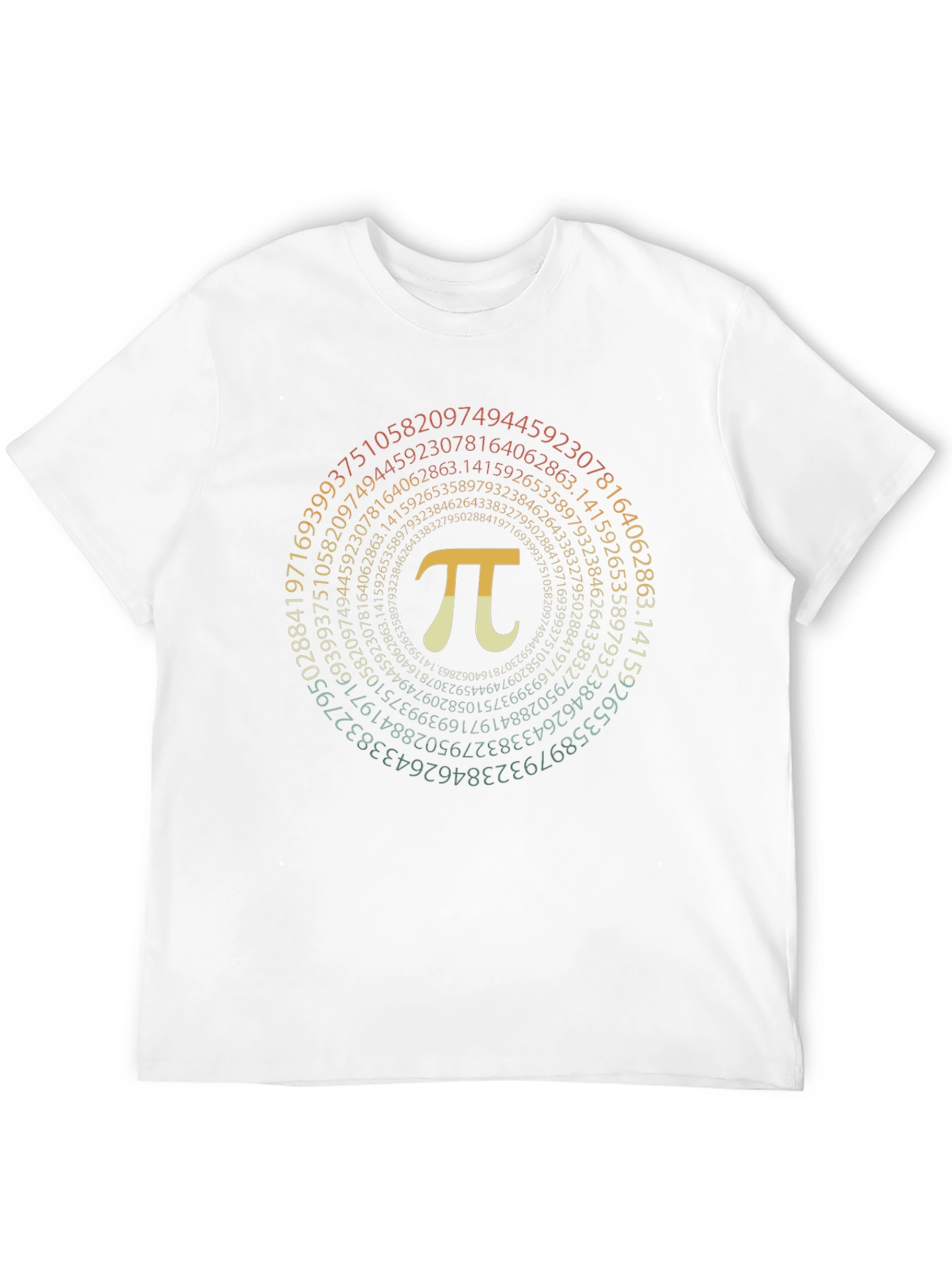 Pi Symbol Graphic Tee - Math Lovers Shirt