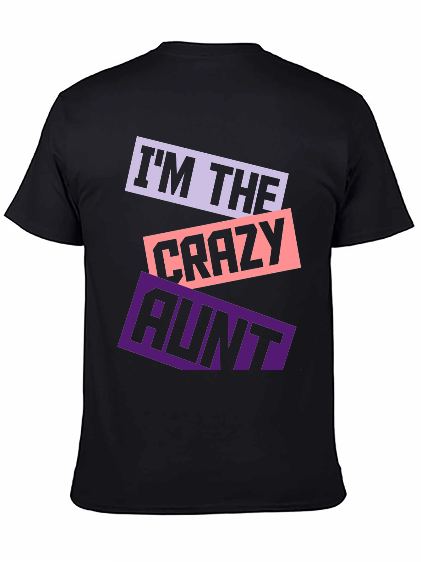 Crazy Aunt Graphic Tee - Novelty Aunt T-Shirt