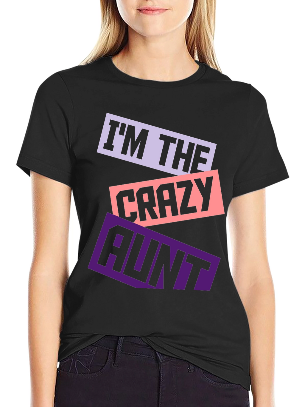 Crazy Aunt Graphic Tee - Novelty Aunt T-Shirt
