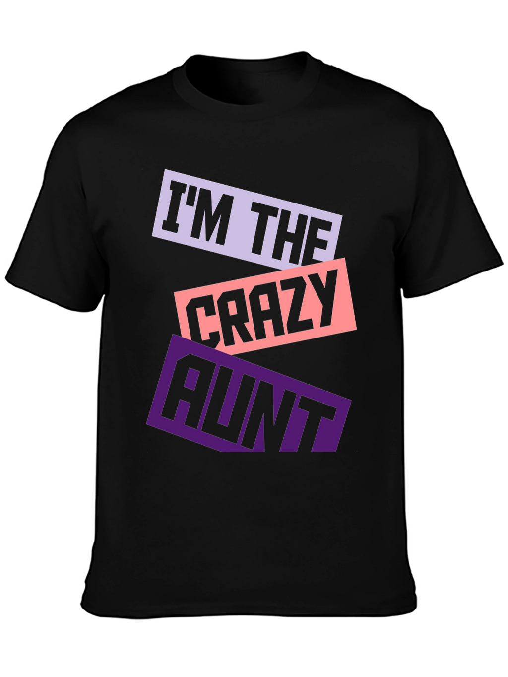 Crazy Aunt Graphic Tee - Novelty Aunt T-Shirt