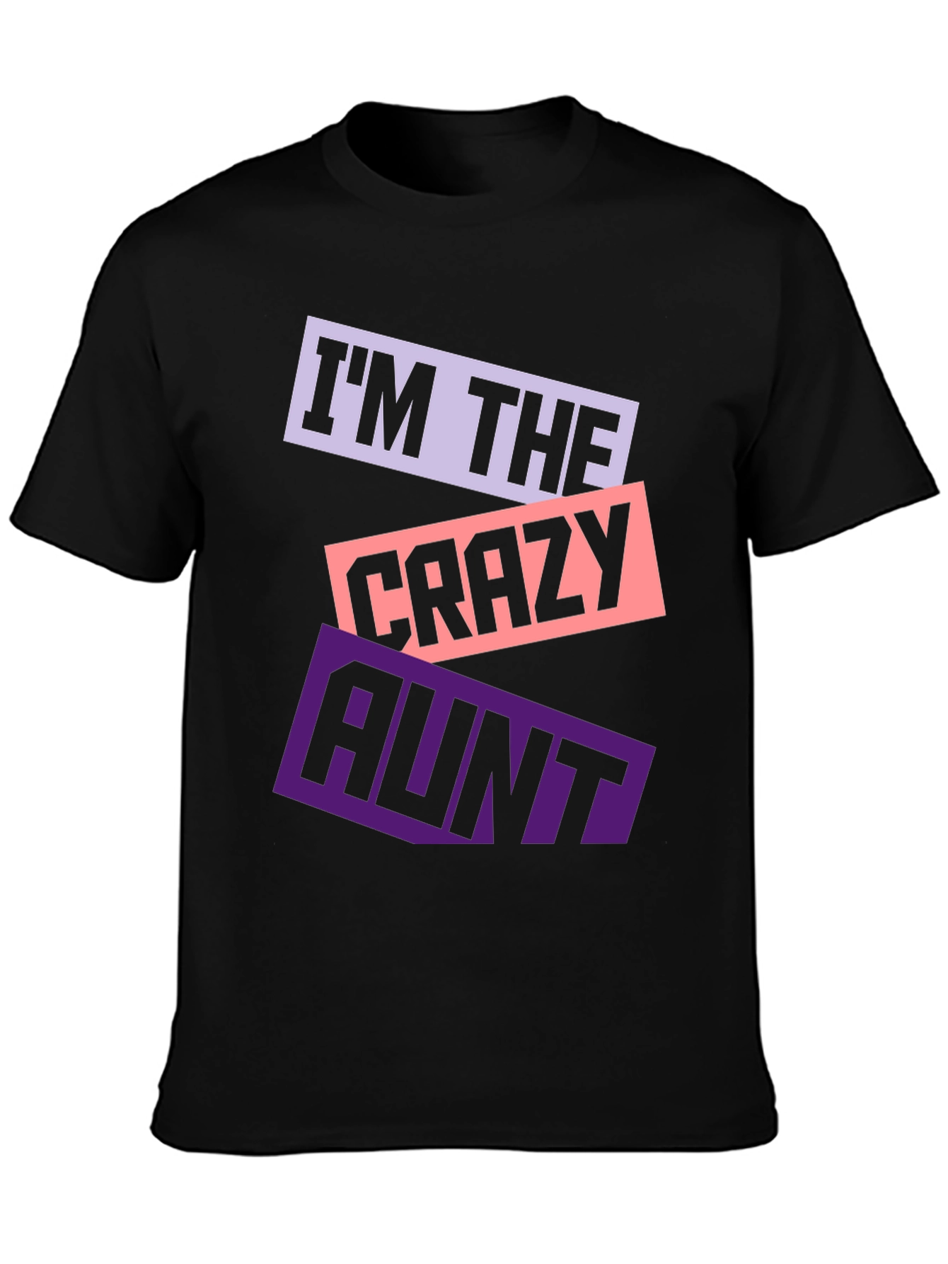 Crazy Aunt Graphic Tee - Novelty Aunt T-Shirt