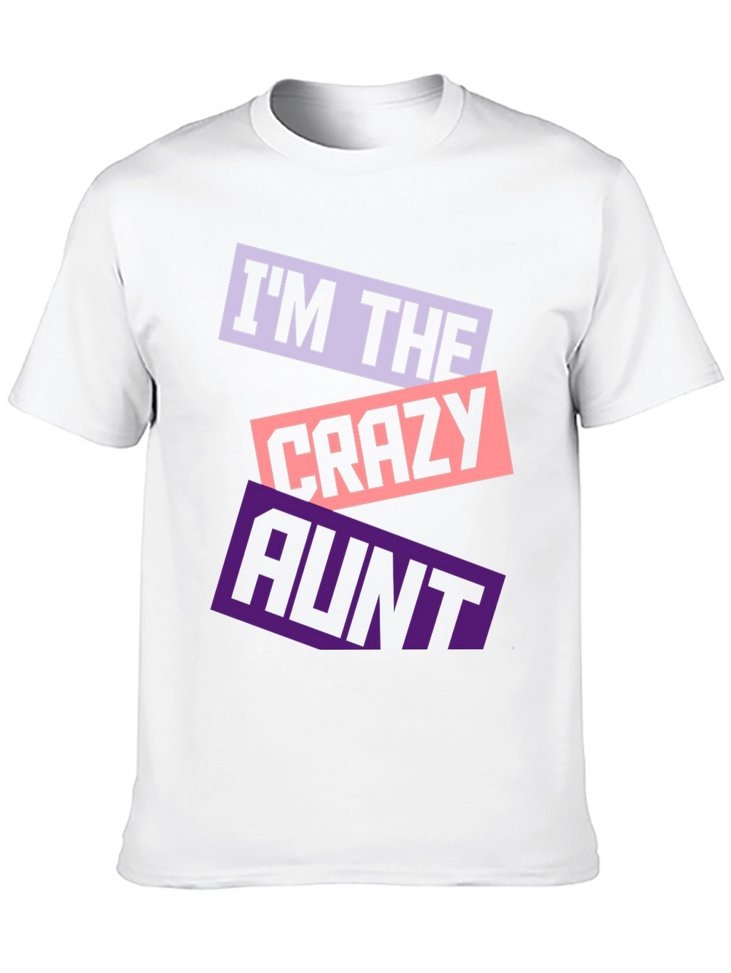 Crazy Aunt Graphic Tee - Novelty Aunt T-Shirt