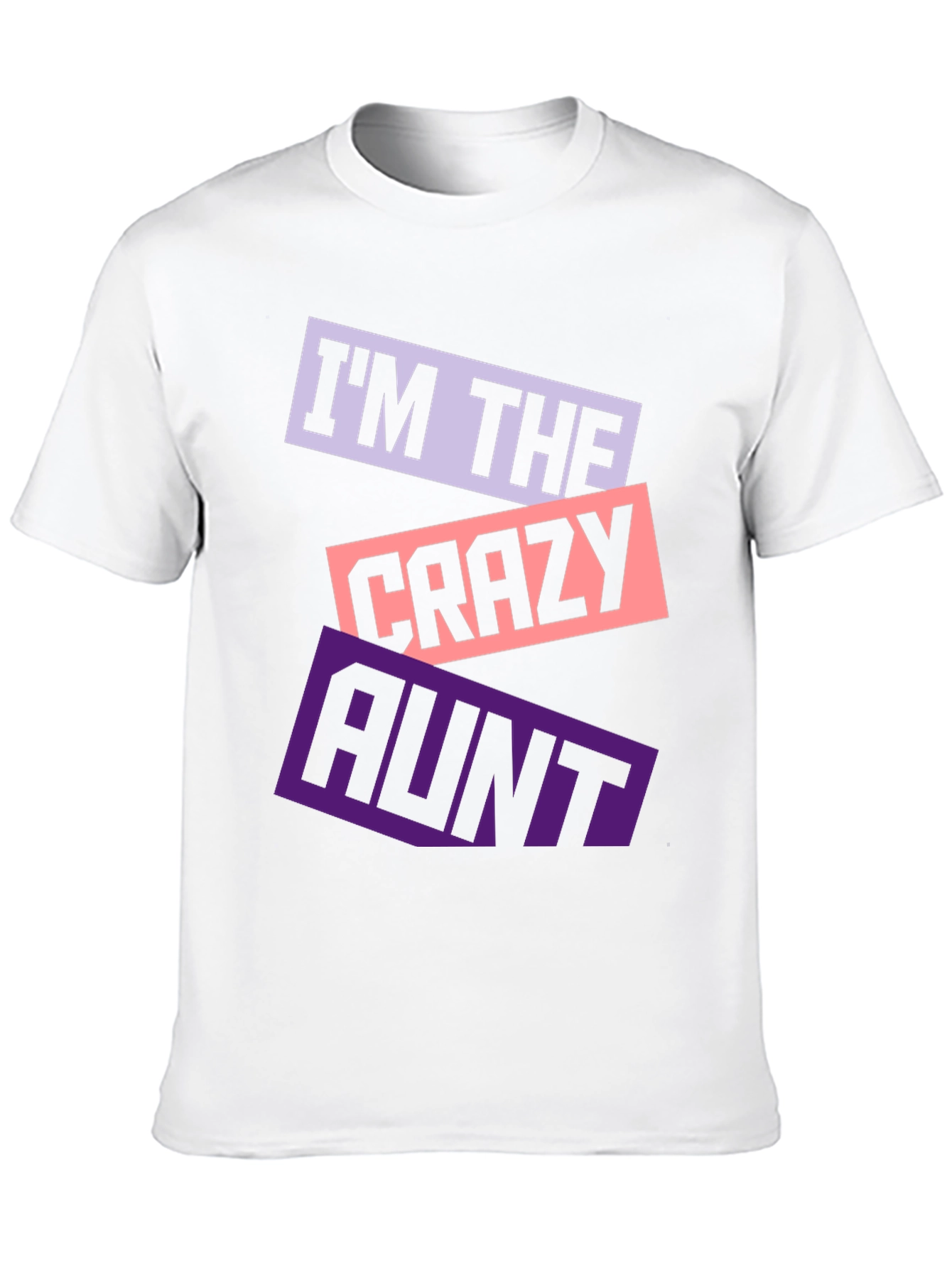Crazy Aunt Graphic Tee - Novelty Aunt T-Shirt
