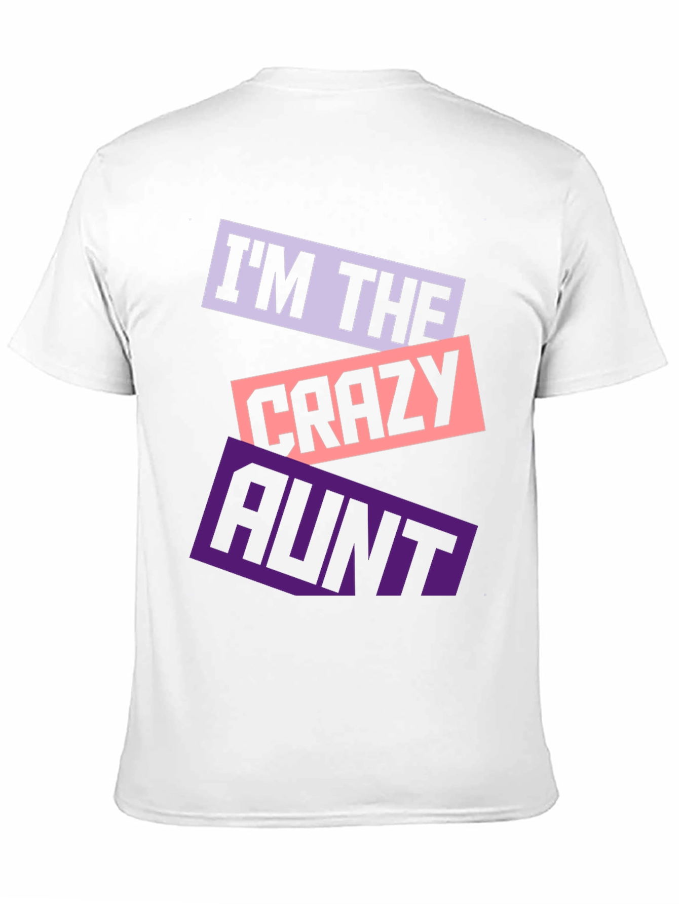 Crazy Aunt Graphic Tee - Novelty Aunt T-Shirt
