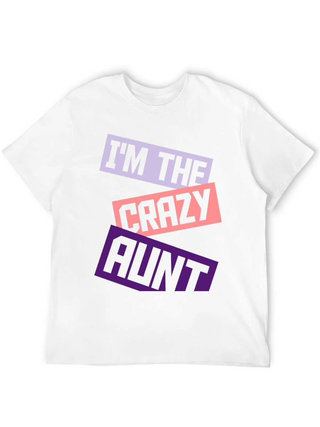 Crazy Aunt Graphic Tee - Novelty Aunt T-Shirt