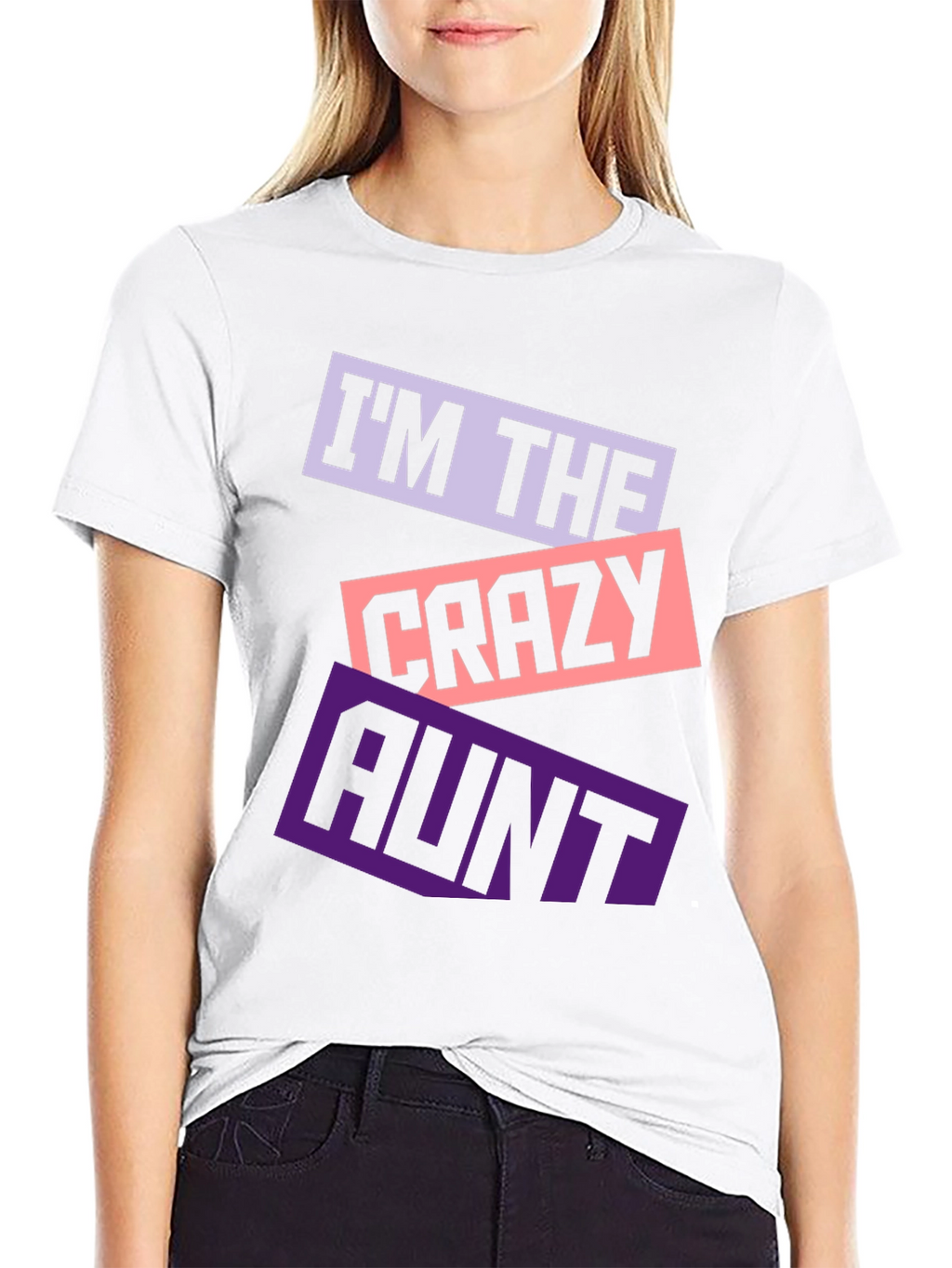 Crazy Aunt Graphic Tee - Novelty Aunt T-Shirt