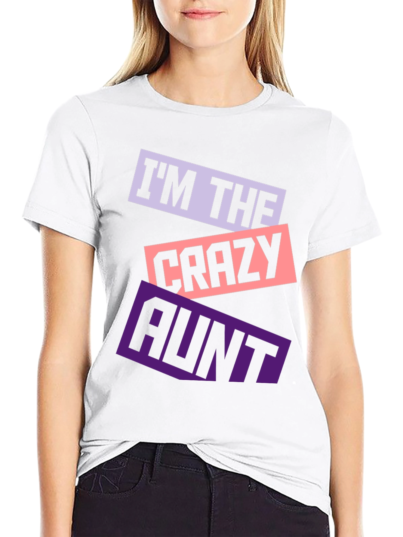 Crazy Aunt Graphic Tee - Novelty Aunt T-Shirt
