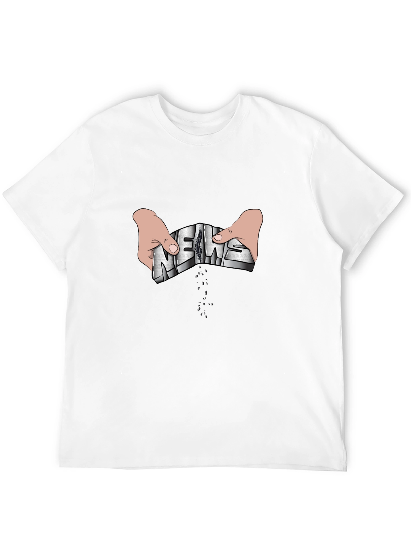 News Torn Apart Graphic Tee