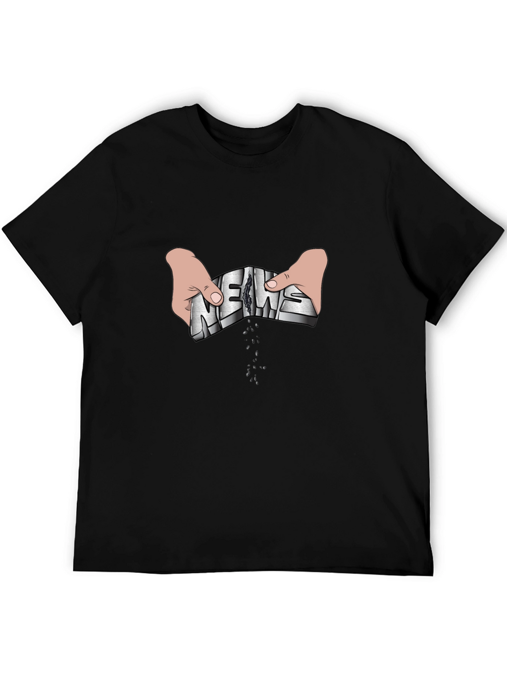 News Torn Apart Graphic Tee