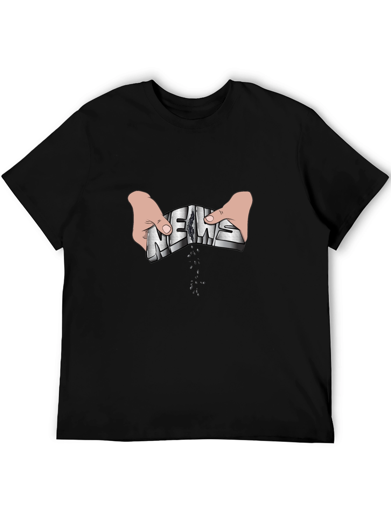 News Torn Apart Graphic Tee