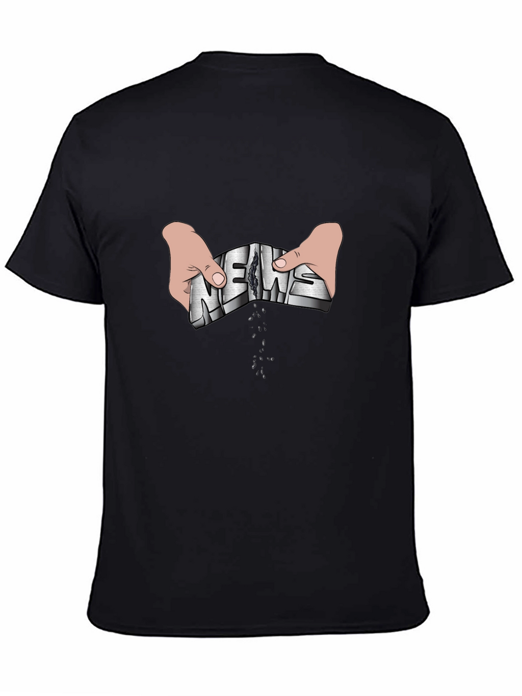 News Torn Apart Graphic Tee