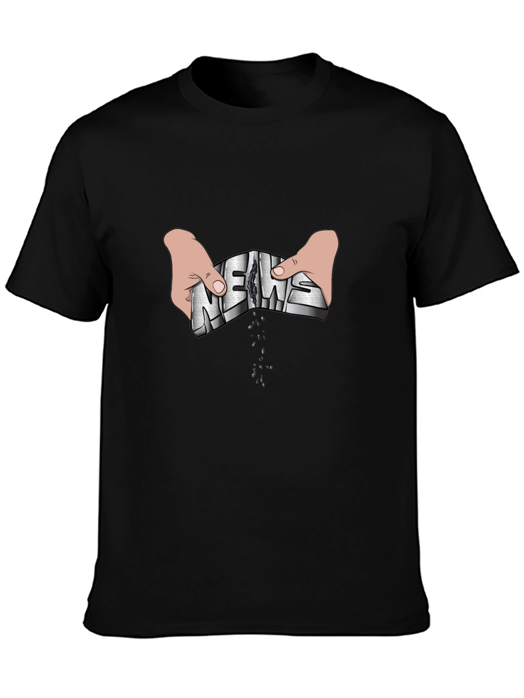 News Torn Apart Graphic Tee