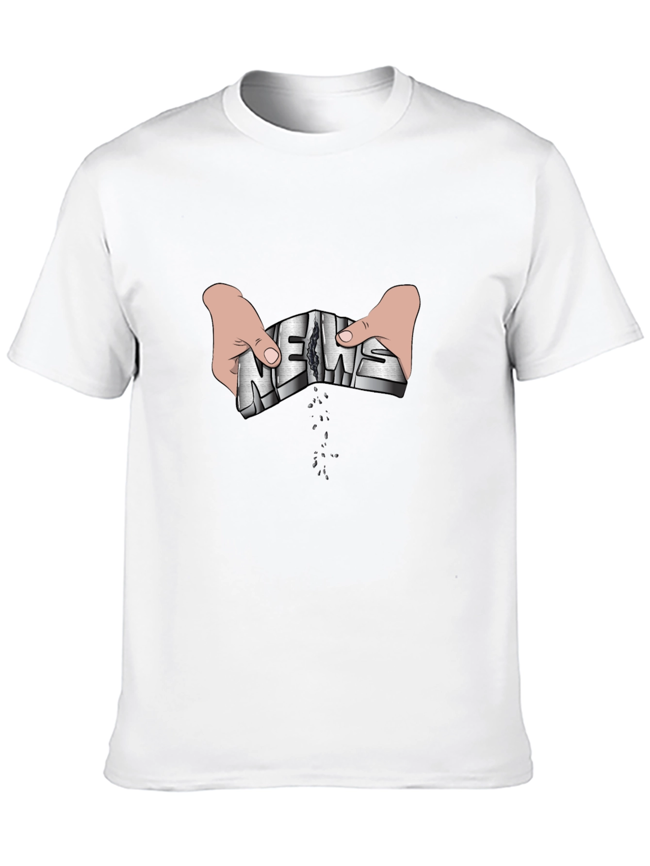 News Torn Apart Graphic Tee