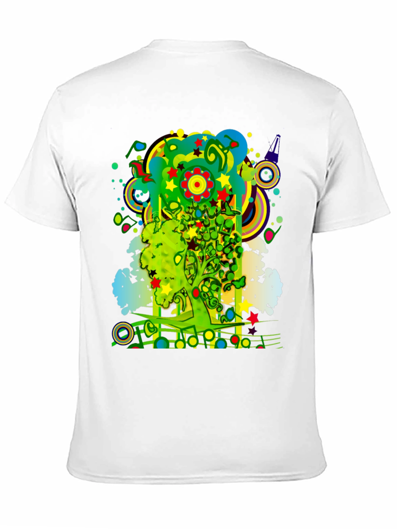 Vibrant Artistic Tree Graphic Tee