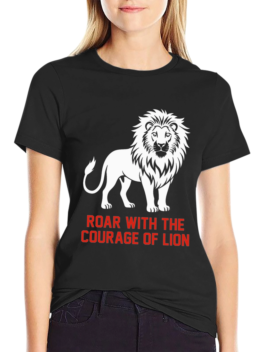 Courage of Lion Graphic T-Shirt
