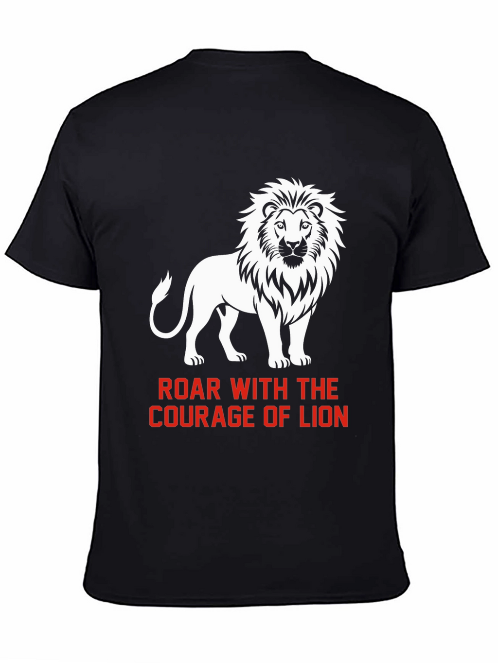 Courage of Lion Graphic T-Shirt