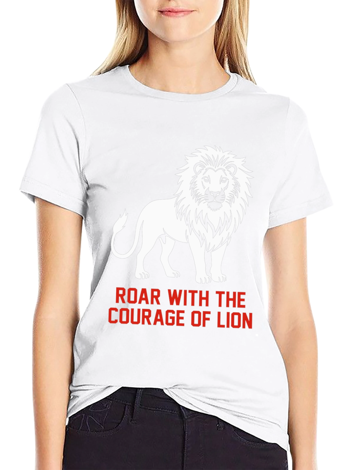 Courage of Lion Graphic T-Shirt