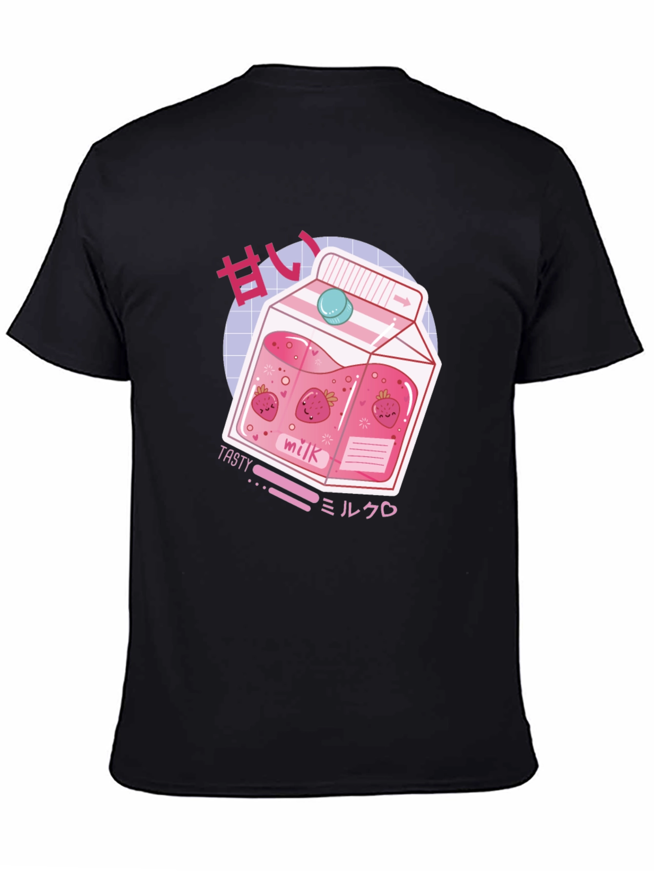 Strawberry Milk T-Shirt - Anime Kawaii Style