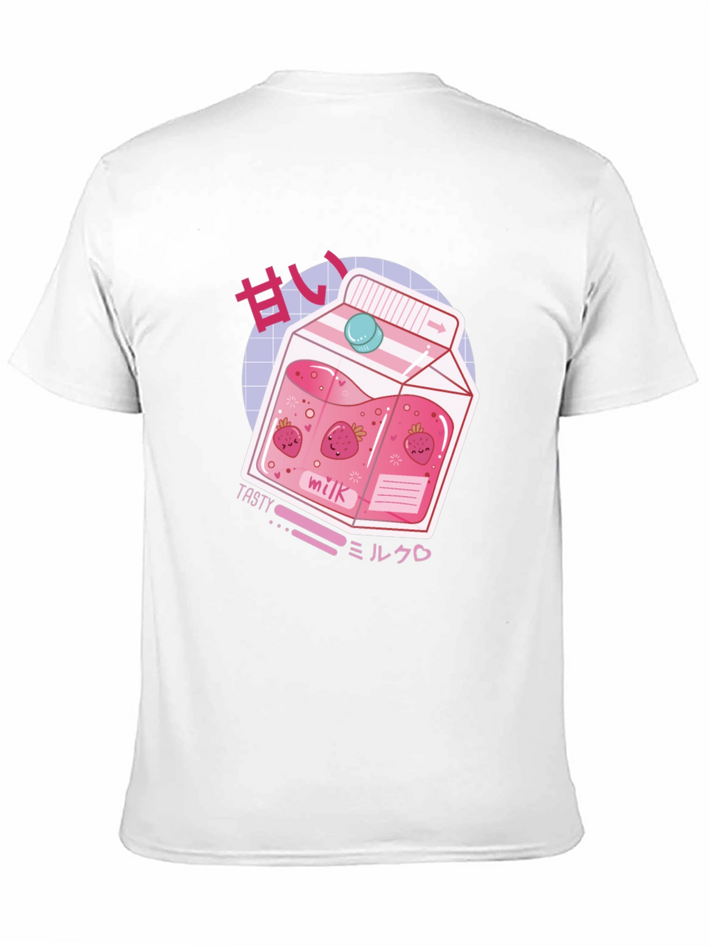 Strawberry Milk T-Shirt - Anime Kawaii Style