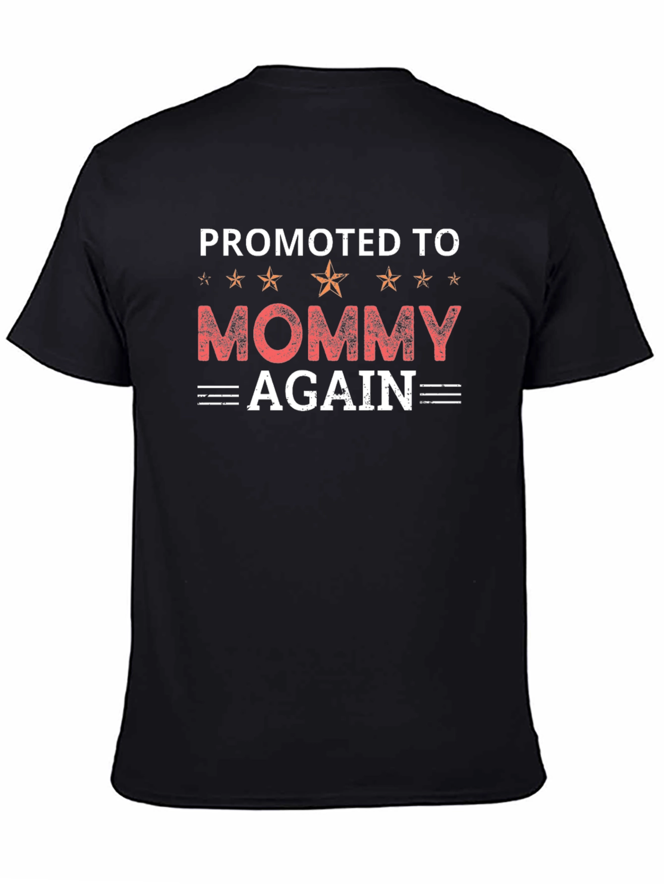 Promoted to Mommy Again Graphic Tee - Expecting Mothers