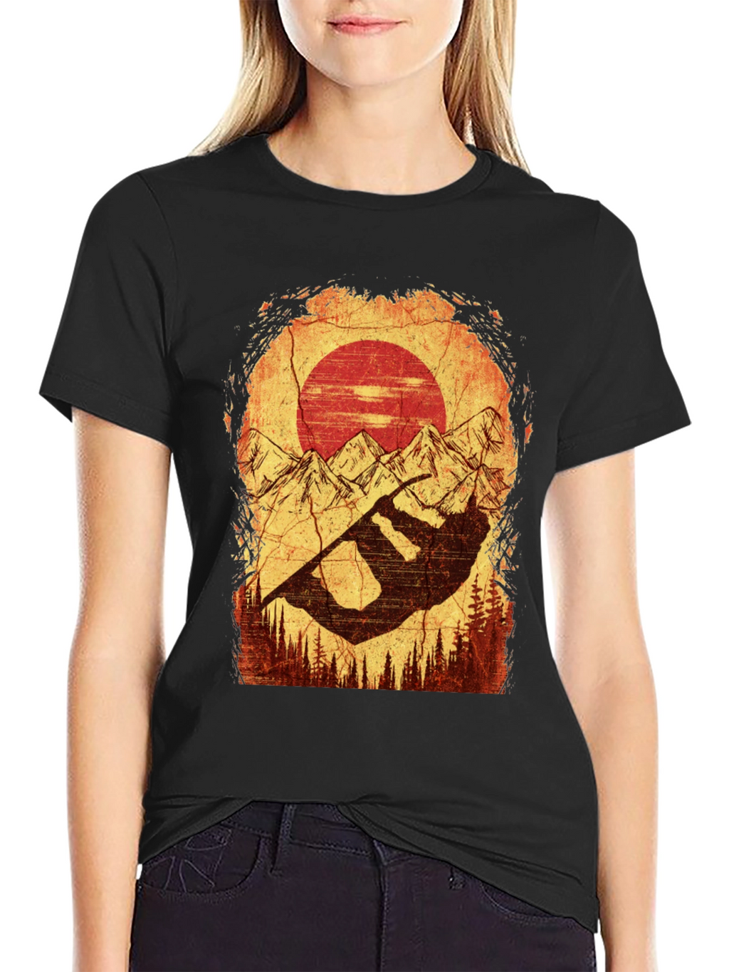Mountain Sunset T-Shirt - Adventure Ready