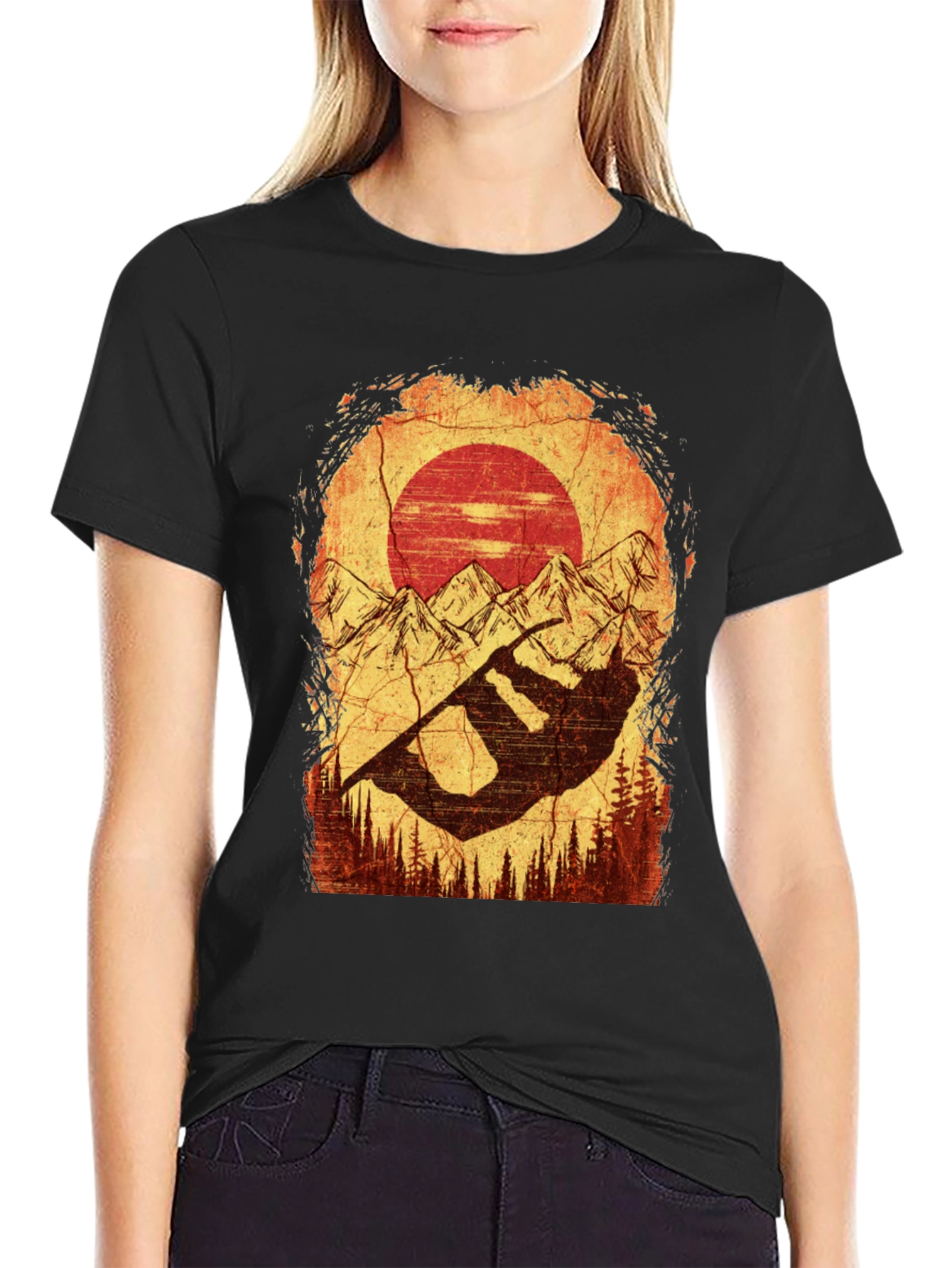 Mountain Sunset T-Shirt - Adventure Ready