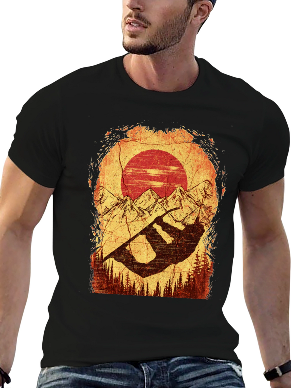 Mountain Sunset T-Shirt - Adventure Ready