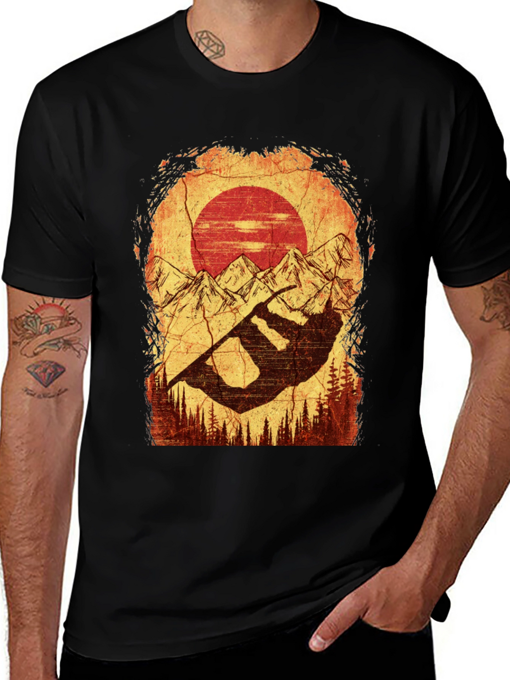 Mountain Sunset T-Shirt - Adventure Ready