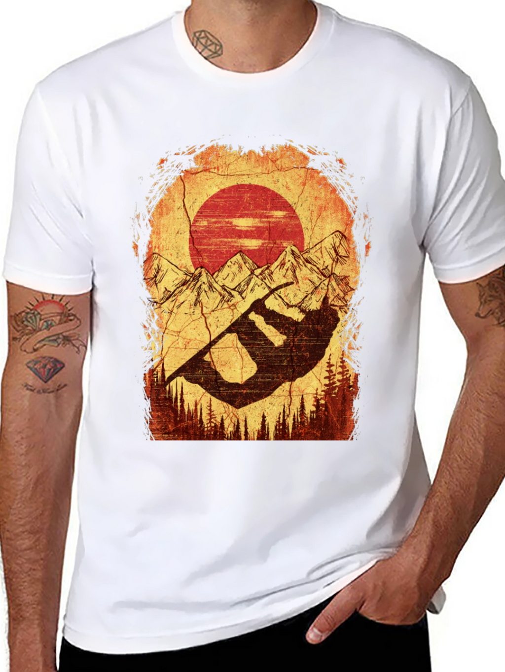 Mountain Sunset T-Shirt - Adventure Ready
