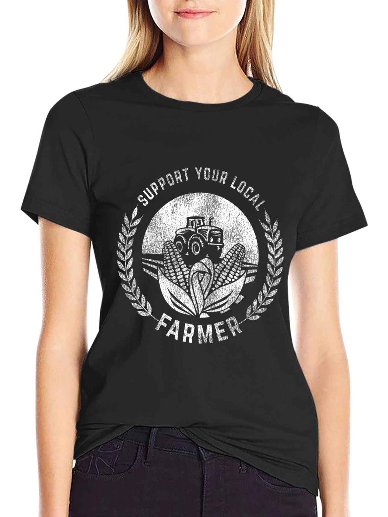 Support Your Local Farmer Graphic Tee