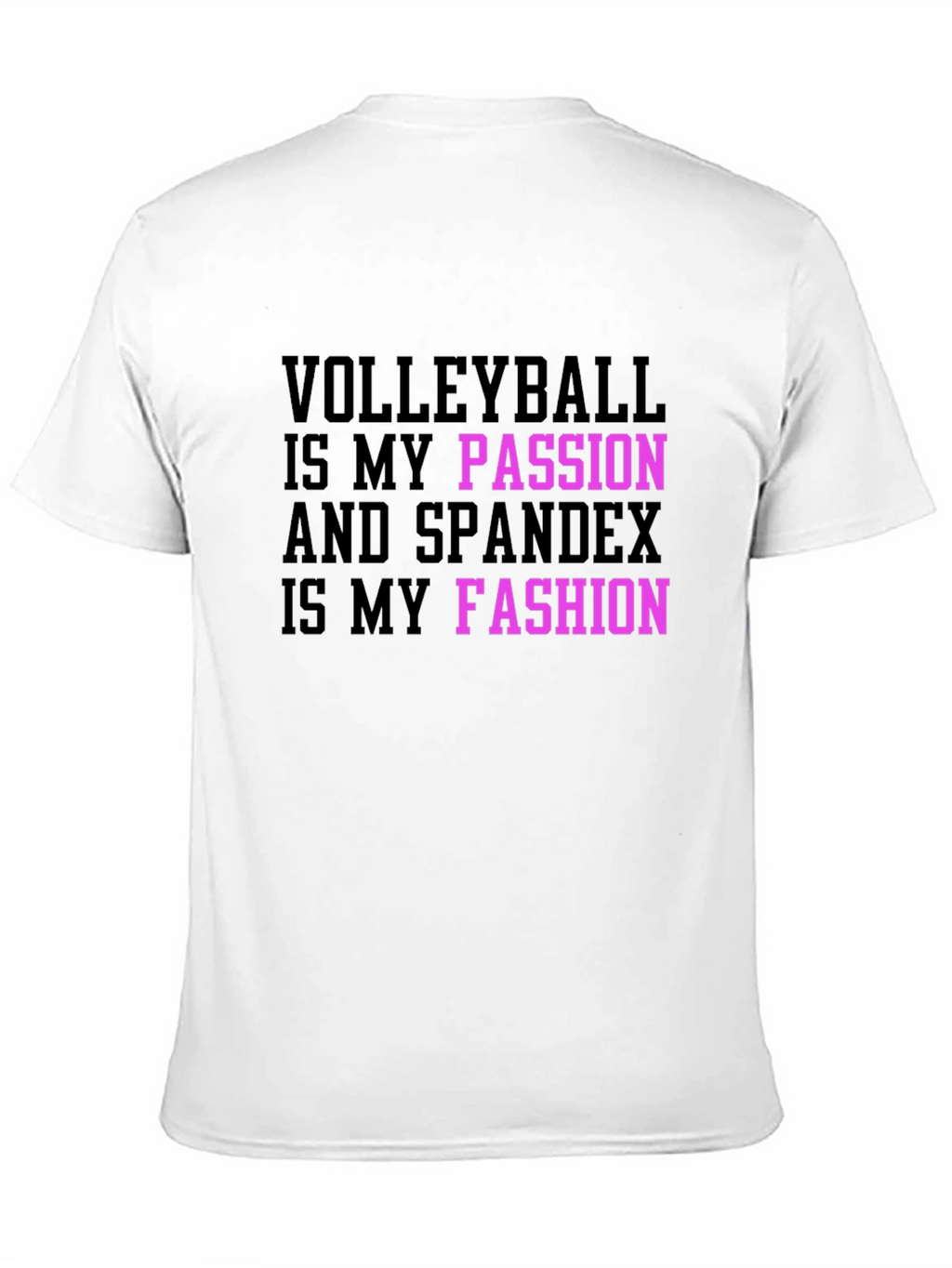 Volleyball Passion Spandex Fashion T-Shirt