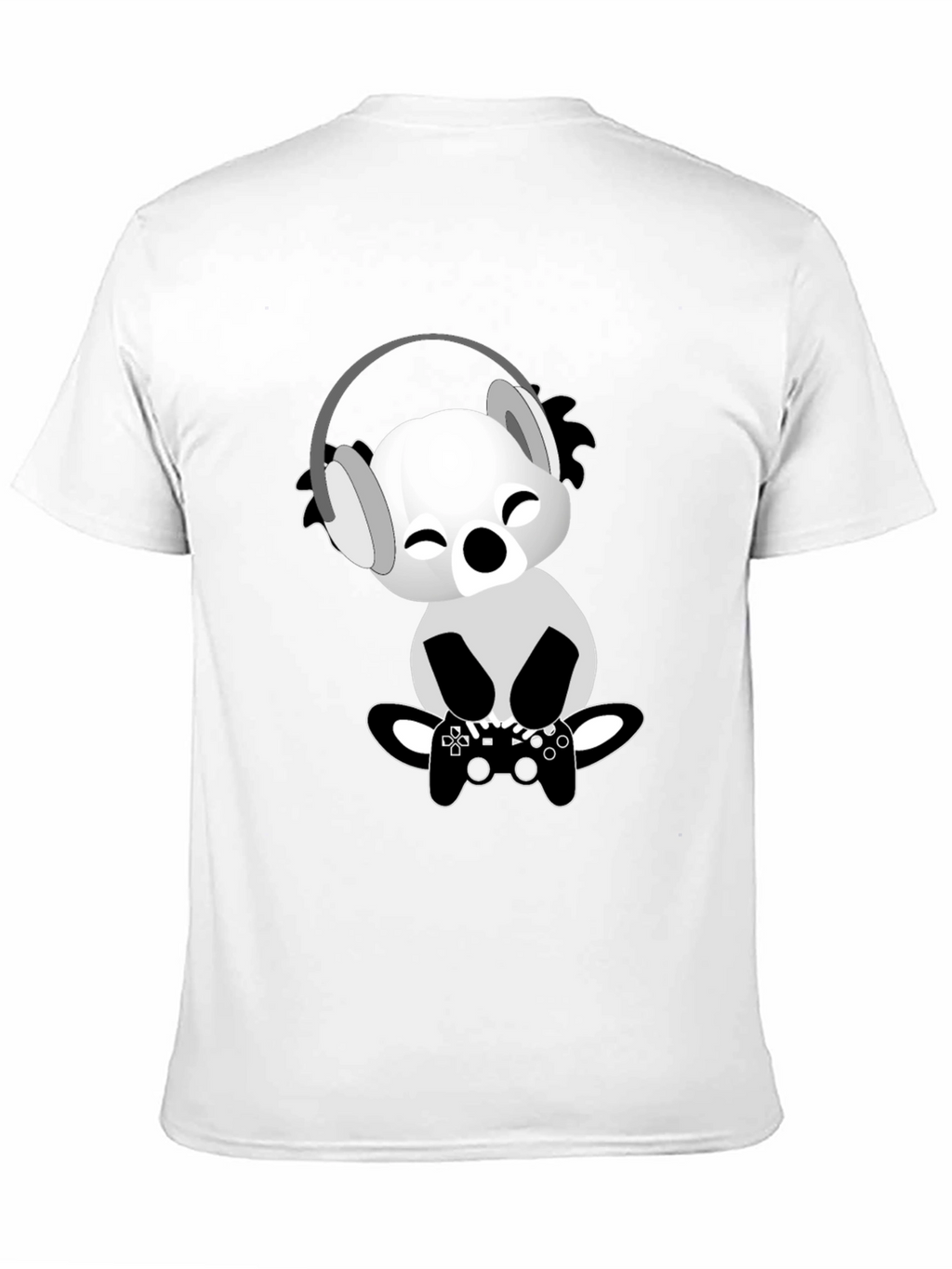 Gamer Koala T-Shirt - Playful Design Comfortable Fit