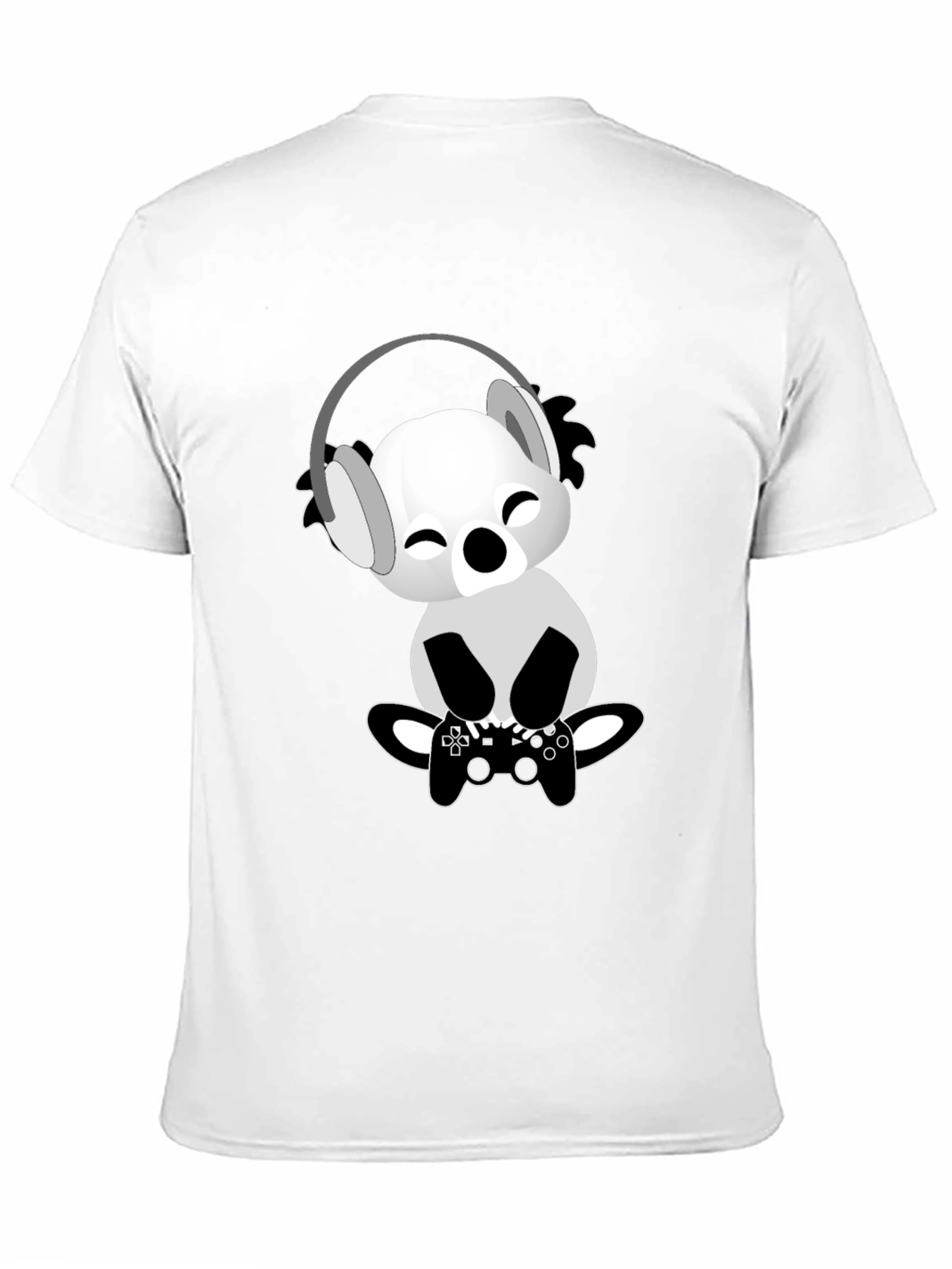 Gamer Koala T-Shirt - Playful Design Comfortable Fit