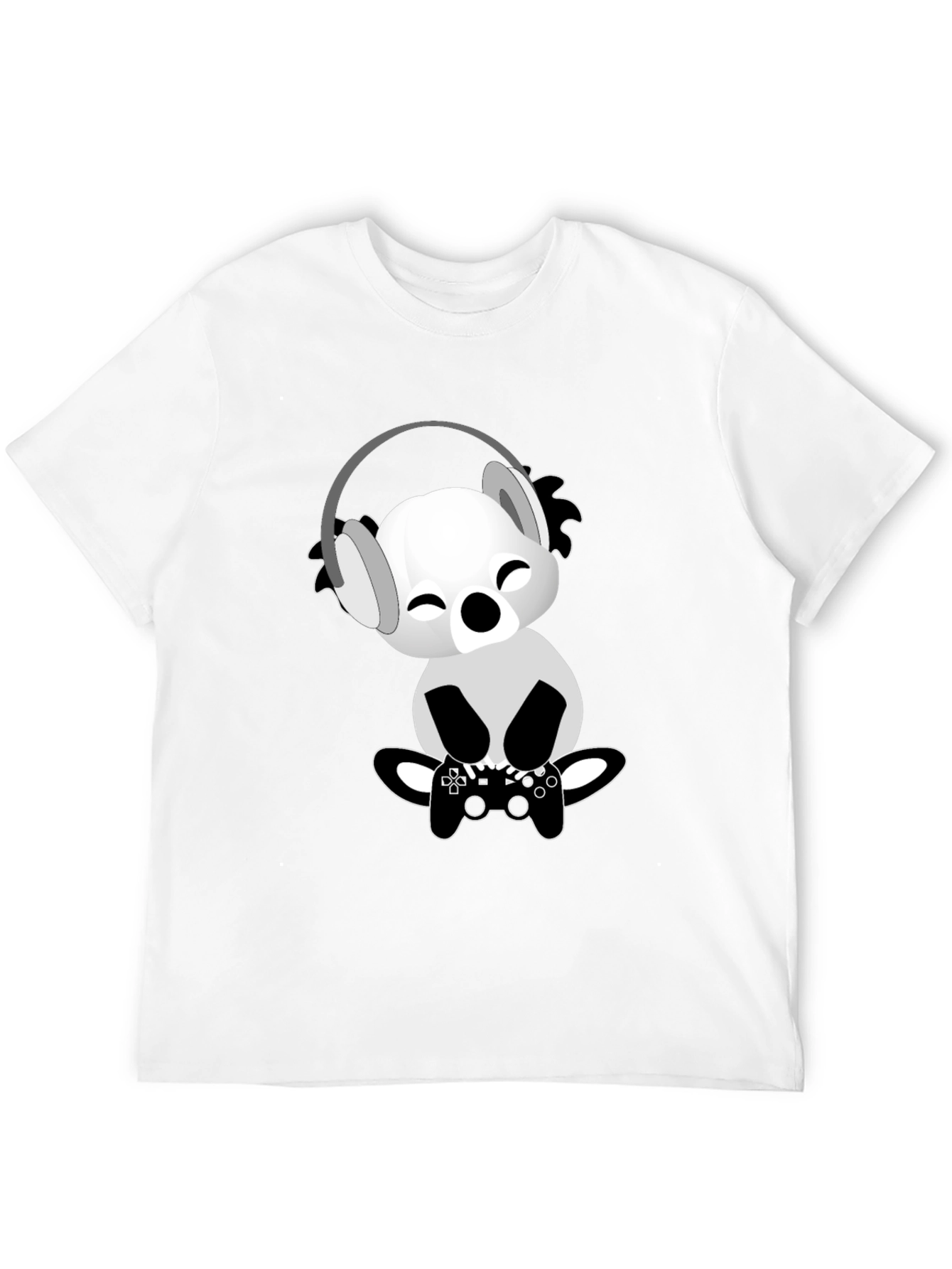 Gamer Koala T-Shirt - Playful Design Comfortable Fit